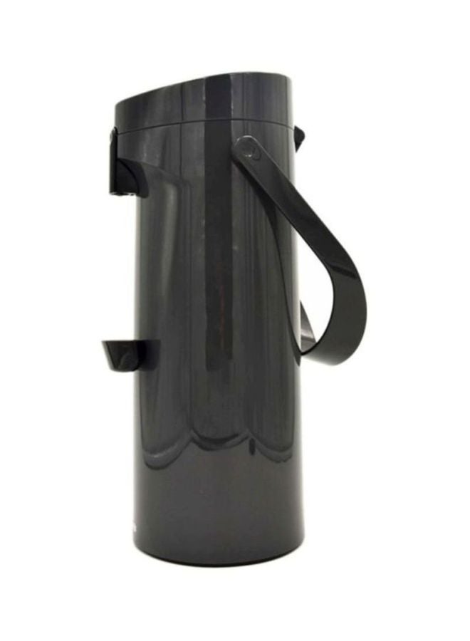 Ponza Pump Vacuum Flask Black