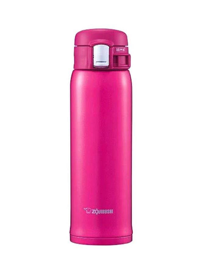 Stainless Steel Vacuum Insulated Flask Pink 17.5cm