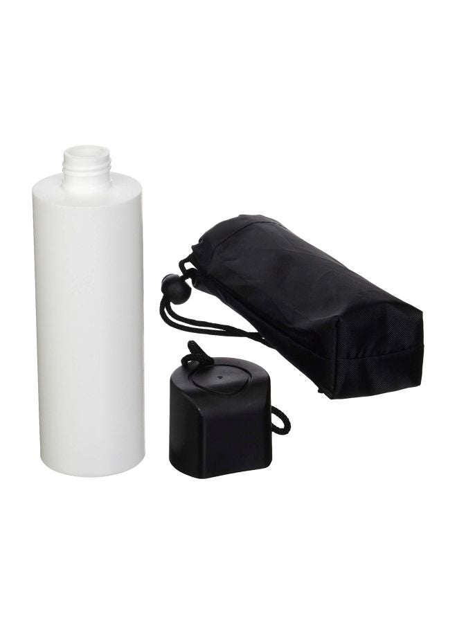 Hidden Umbrella Flask Black/White