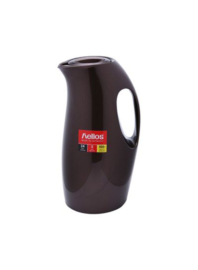 Vacuum Flask Metallic Cappuccino Silver 1Liters