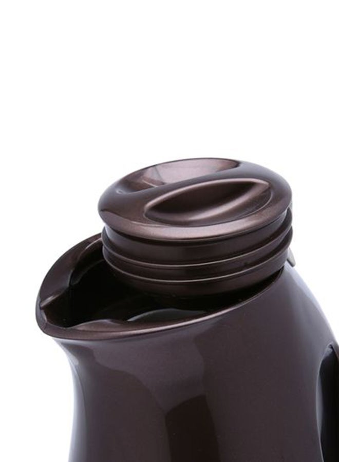 Vacuum Flask Metallic Cappuccino Silver 1Liters