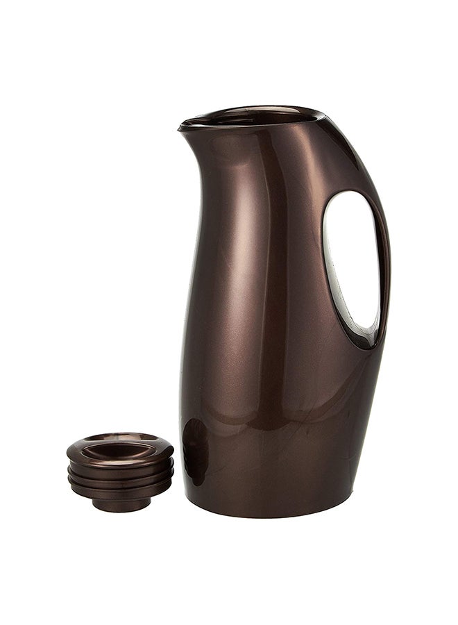 Vacuum Flask Metallic Cappuccino Silver 1Liters