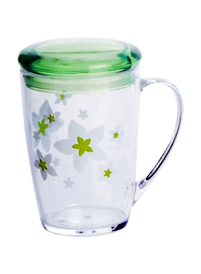 Prima Water Cup Green/Clear 14.5x14.4x18.1cm