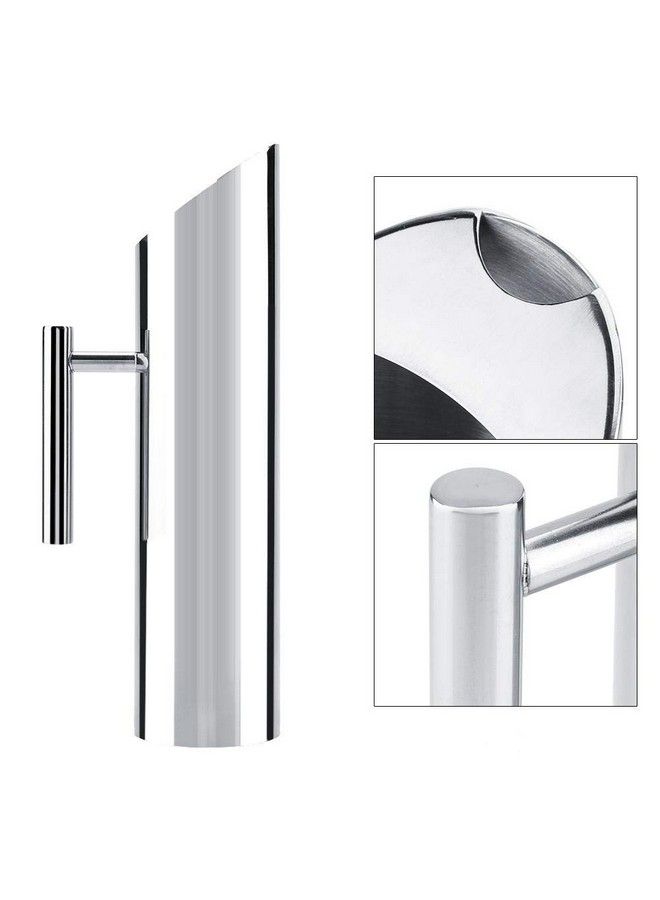 Stainless Steel Water Pitcher Jug With Ice Guard Cold Drinking Pitcher Home Hotel Serving Tool(2L)