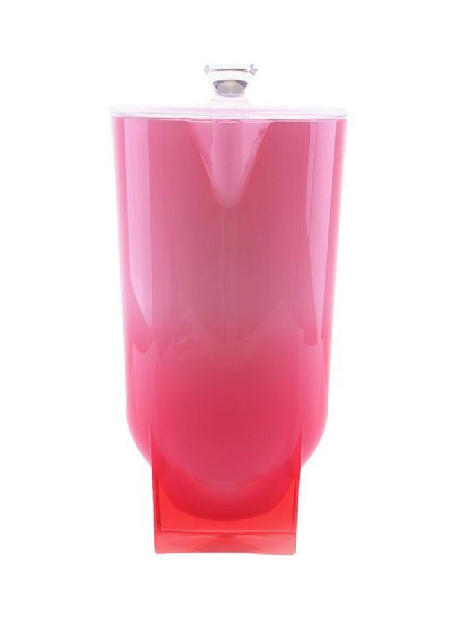 Acrylic Water Jug With Lid Pink