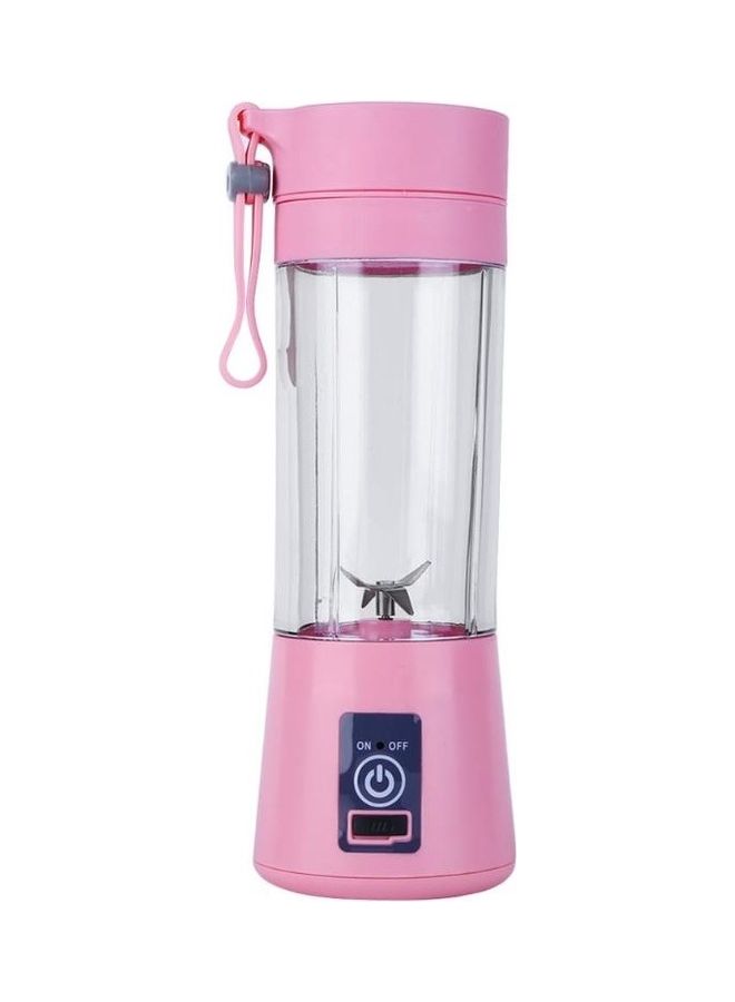 USB Rechargeable Electric Juicer Mixer Pink