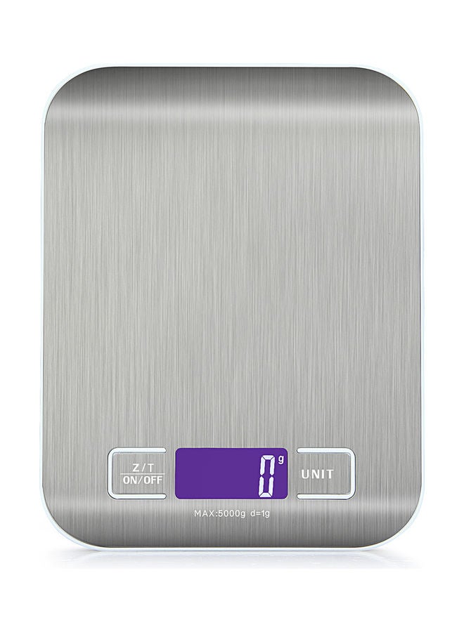 Electronic Mini Kitchen Weight Scale Silver