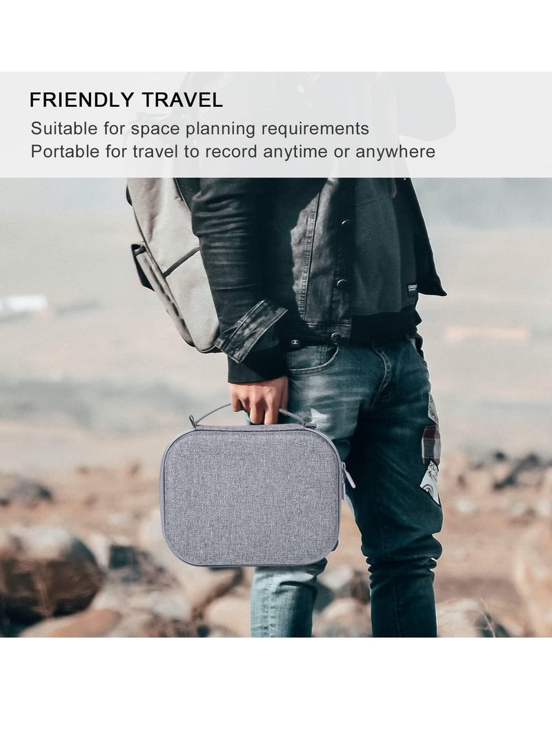 Original Mavic Mini 2 Carrying Case, Storage Bag Hard Shell Box for DJI Mini 2 Drone Accessories Large Capacity Storage Travel Box Compatible with DJI Mini 2 Drone and Full Combo Accessories (Grey)