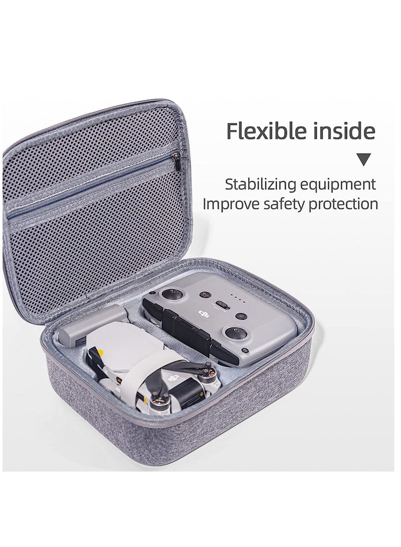 Original Mavic Mini 2 Carrying Case, Storage Bag Hard Shell Box for DJI Mini 2 Drone Accessories Large Capacity Storage Travel Box Compatible with DJI Mini 2 Drone and Full Combo Accessories (Grey)