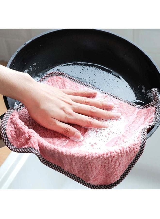 Microfiber Dishcloth Pink 24x27cm