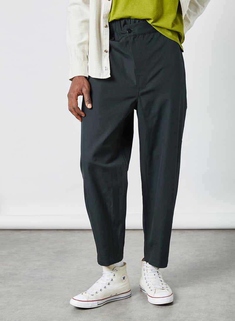 Tapered Chino Pants Black