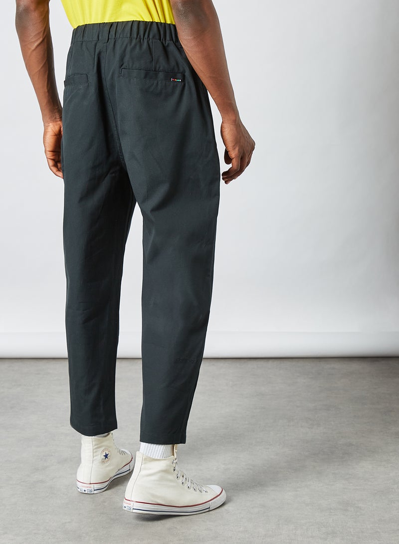 Tapered Chino Pants Black