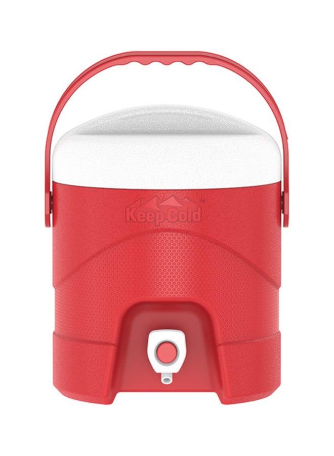 Keepcold Picnic Water Cooler Red 4.0Liters