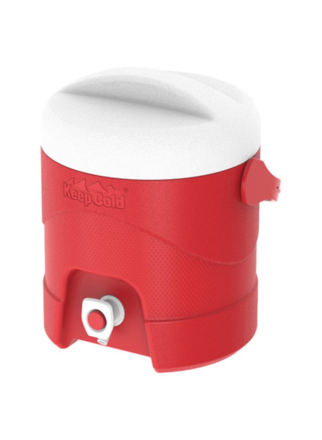 Keepcold Picnic Water Cooler Red 4.0Liters