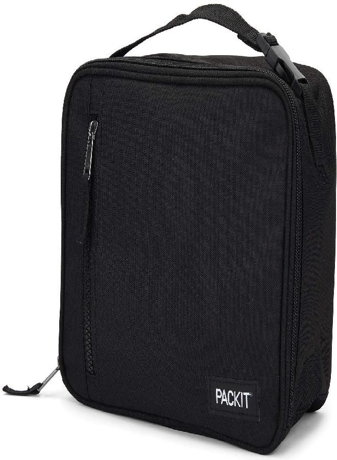 PackIt Freezable Classic Lunch Box, Black