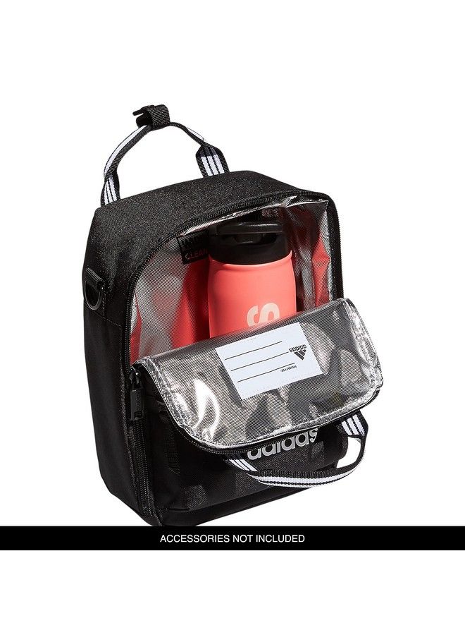 Squad Insulated Lunch Bag Black/White One Size