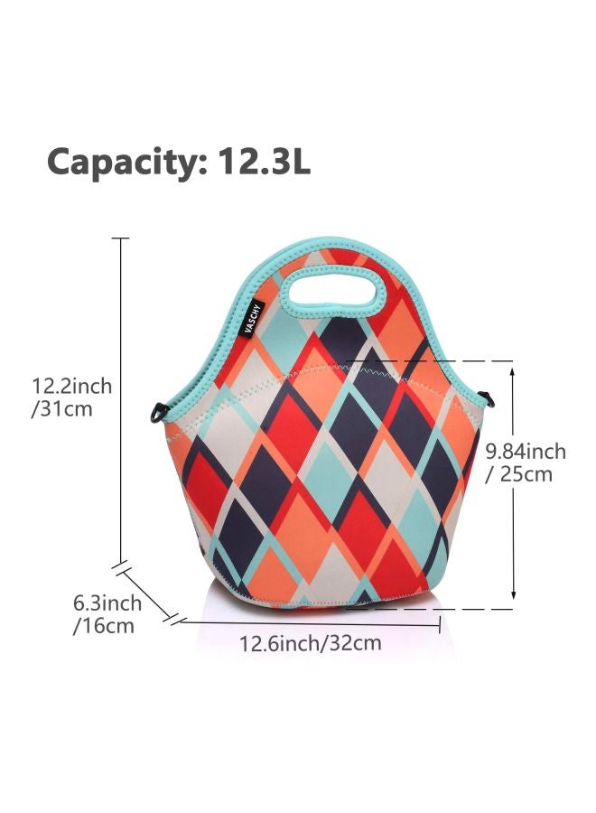 Lunch Tote Bag Multicolour 13x6.3x13inch