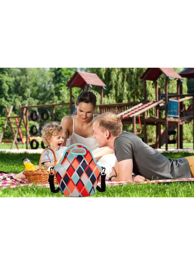 Lunch Tote Bag Multicolour 13x6.3x13inch