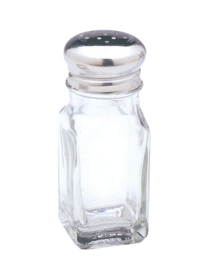 Salt And Pepper Shaker Clear 4inch