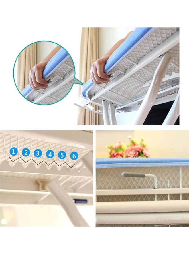 Portable Ironing Board with Iron Rack