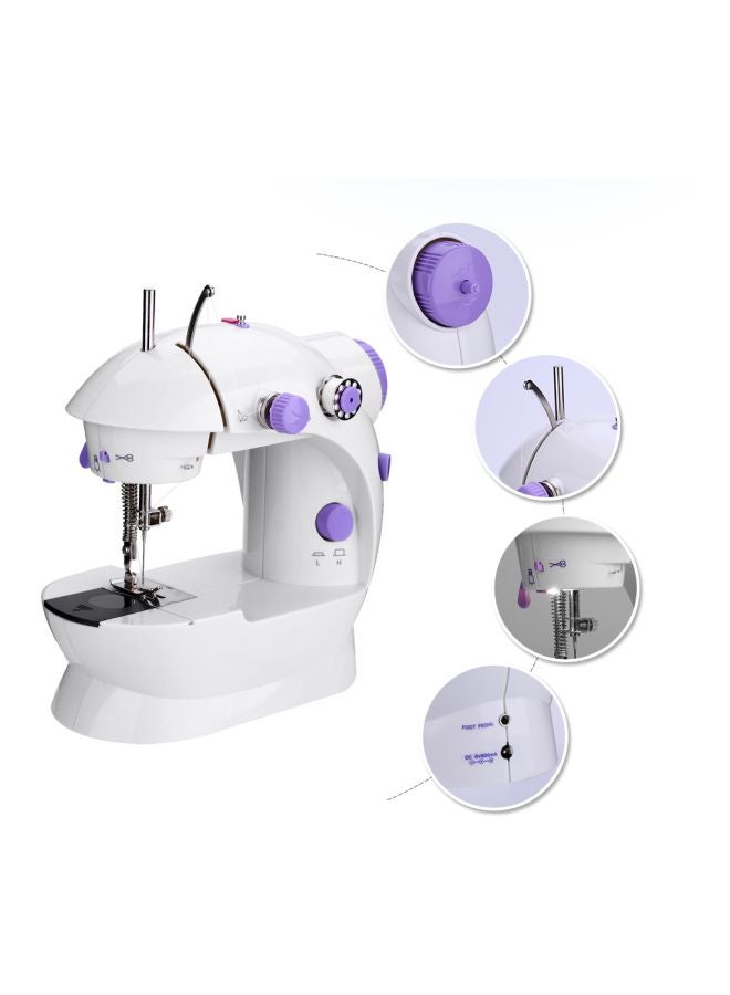 Electric Sewing Machine HQD-299 White/Violet/Silver