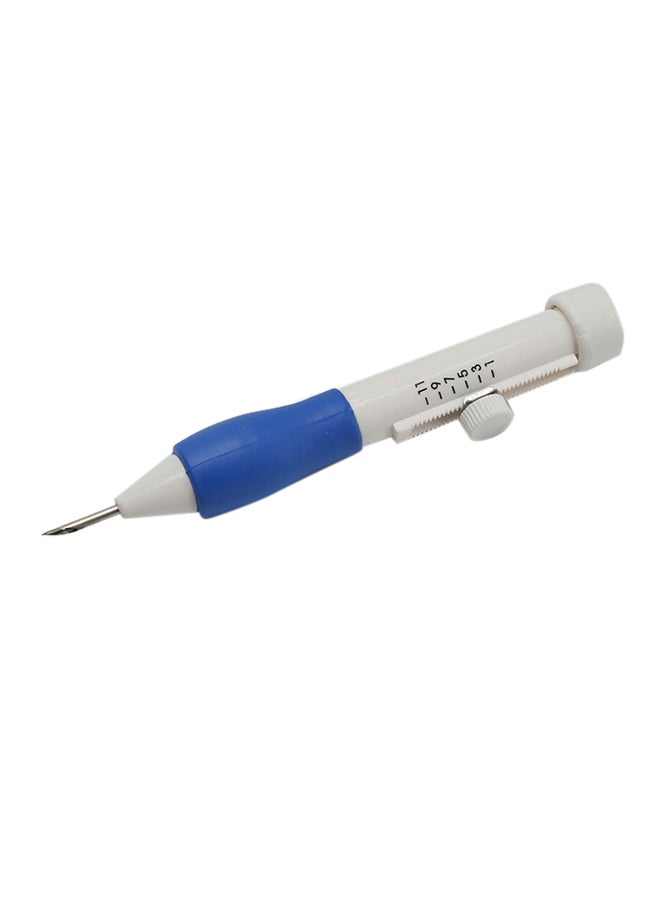 Magic Embroidery Pen MSM-39280 White/Blue/Silver