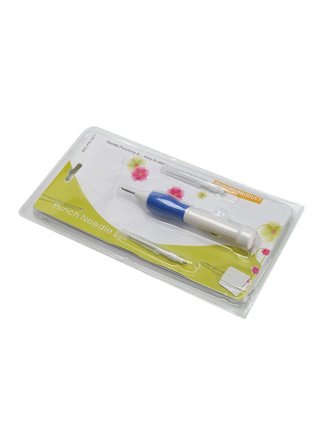 Magic Embroidery Pen MSM-39280 White/Blue/Silver