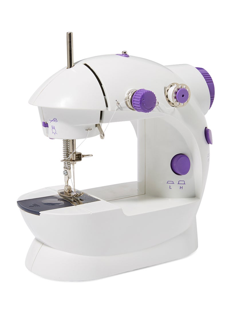 Multipurpose Electronic Sewing Machine 22x13x21centimeter SM-202A White