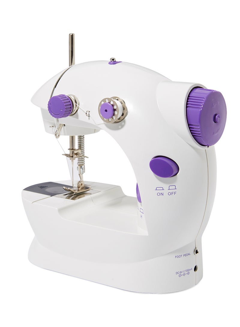 Multipurpose Electronic Sewing Machine 22x13x21centimeter SM-202A White