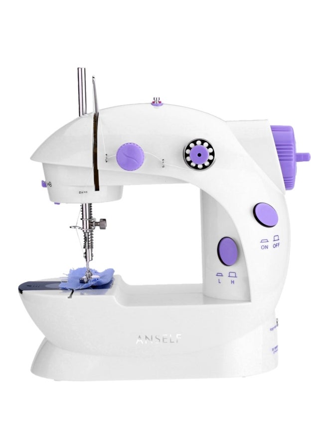 Mini Portable Handheld Sewing Machine E11580EU White/Purple