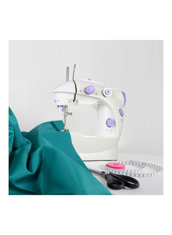 Mini Portable Handheld Sewing Machine E11580EU White/Purple