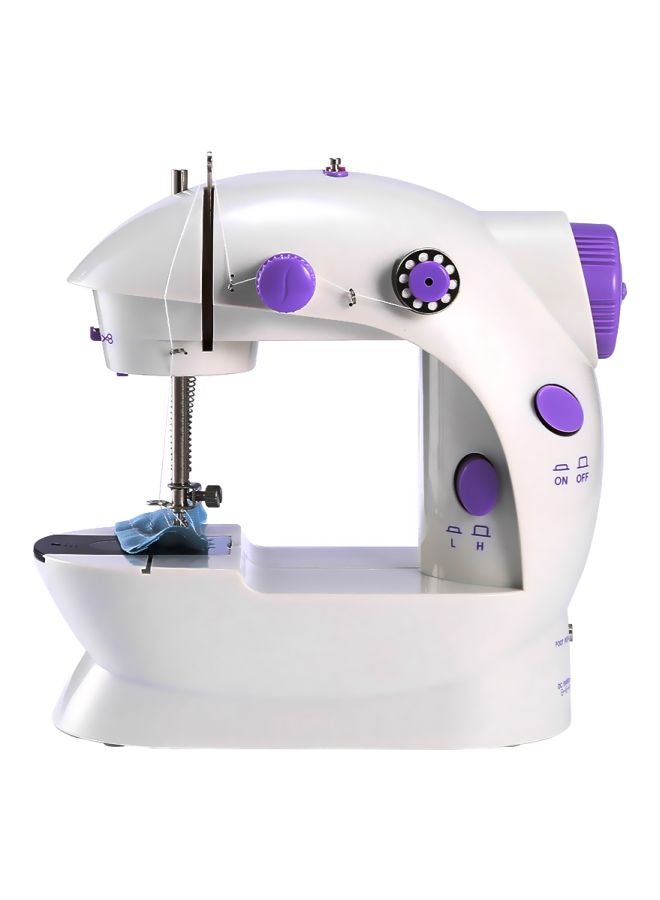 Electric Sewing Machine SM-202A White/Purple/Silver