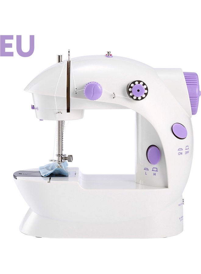 Portable Mini Sewing Machine H32520-EU White/Purple