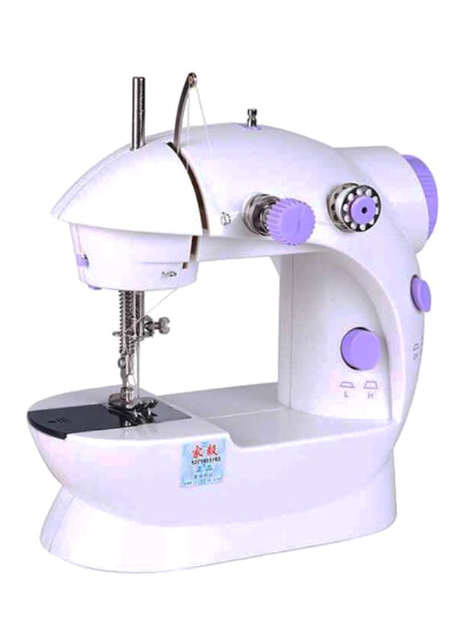 Plastic Mini Sewing Machine White/Purple PO12405 White/Purple