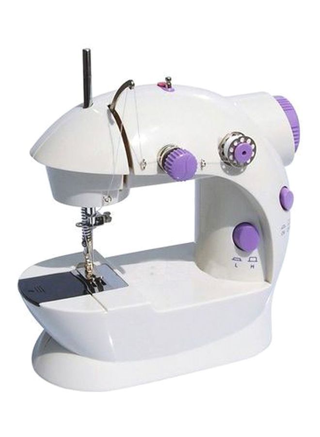 Portable Electric Sewing Machine 255.22659566.17 White/Purple