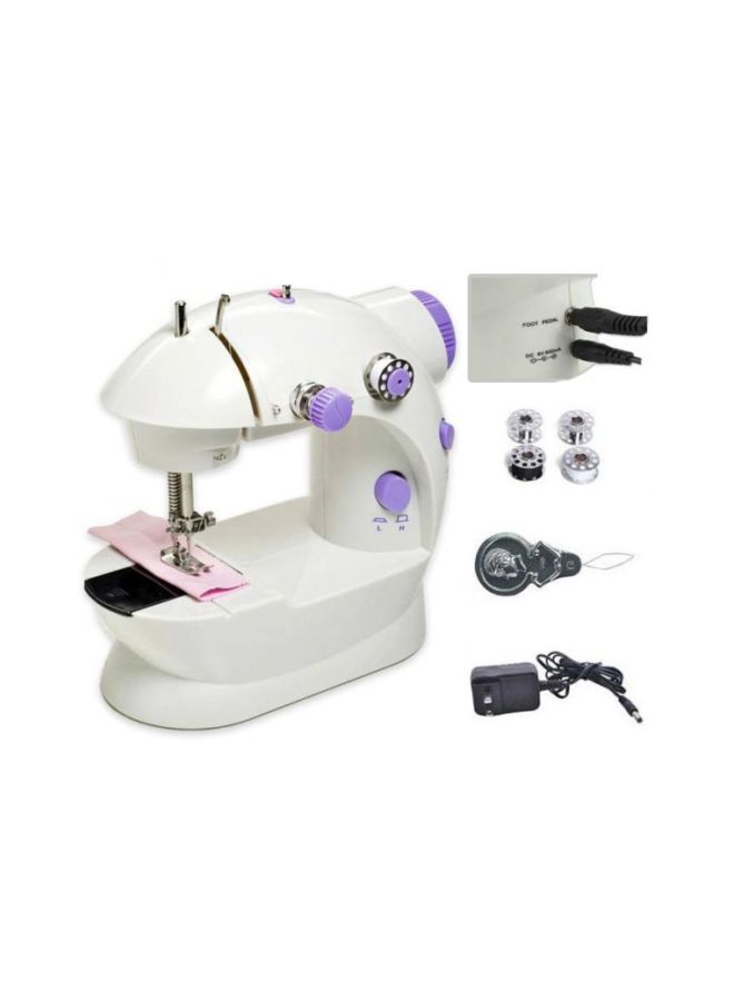 Portable Sewing Machine White/Purple 2724467620103 White/Purple