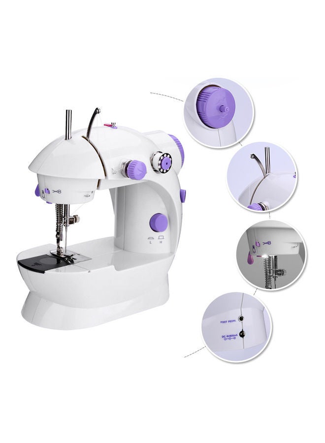 Portable Sewing Machine H32771UK White/Purple