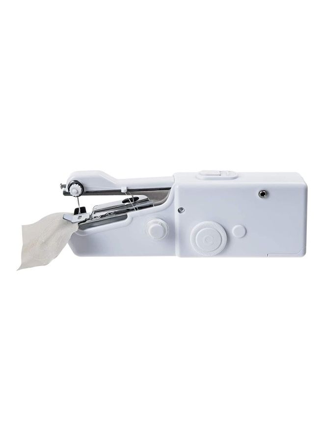 Handheld Electric Sewing Machine White 10cm