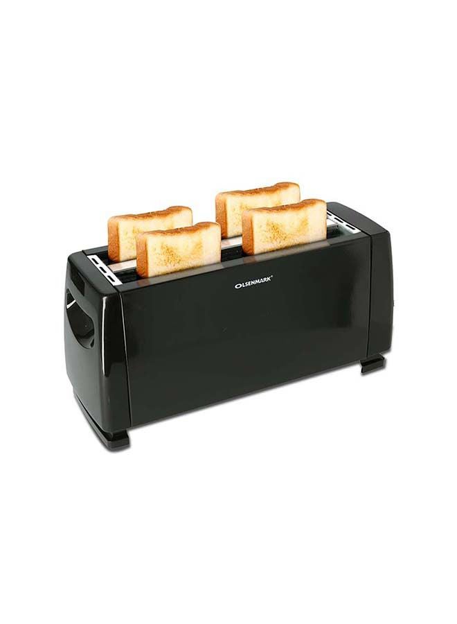 Bread Toaster 1400.0 W OMBT2399 Black