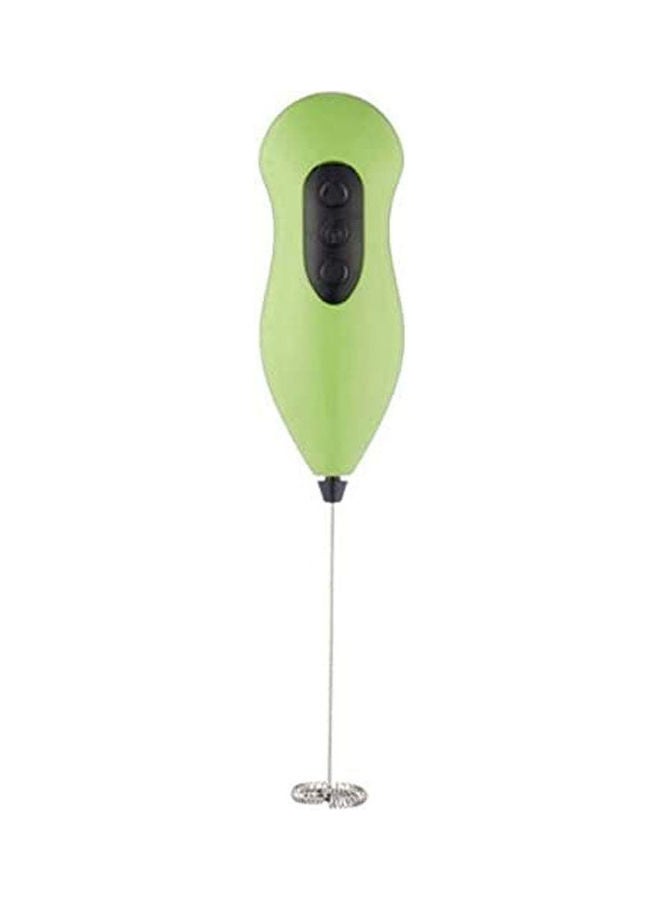 Mini Handle Mixer Stirrer Kitchen Tools Coffee Milk Drink Electric Whisk Mixer Frother Foamer Kitchen Egg Beater AS-108447-118 Green