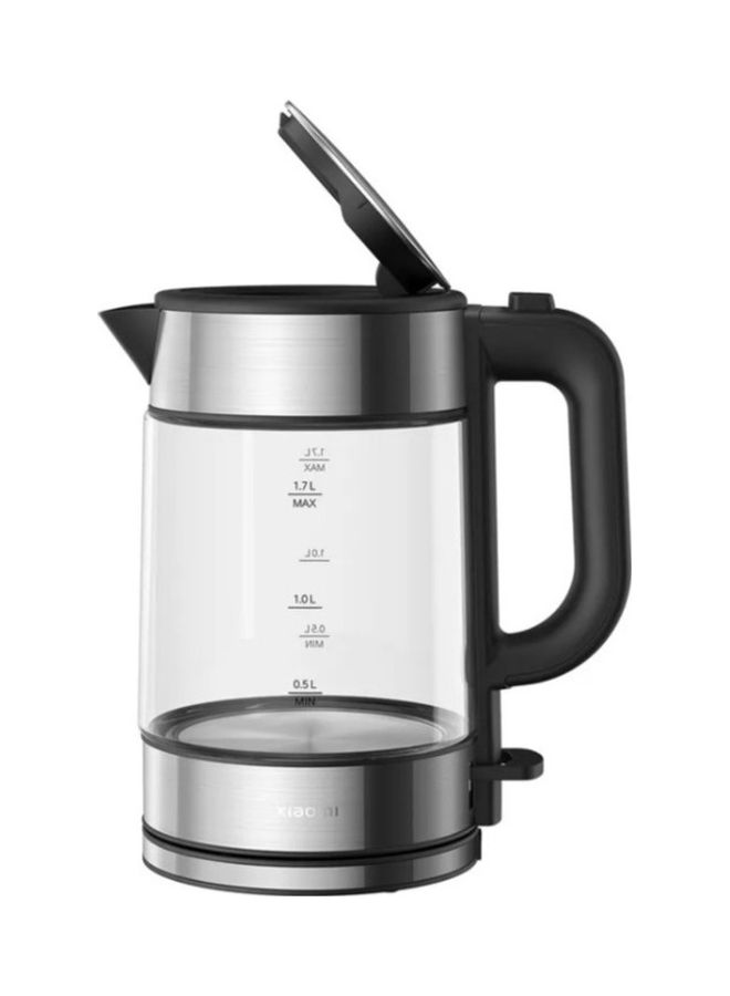 Electric Glass Kettle 1.7 L 2200 W BHR7423EU/MJDSH05FD/48366 Black Transparent