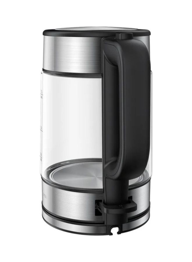 Electric Glass Kettle 1.7 L 2200 W BHR7423EU/MJDSH05FD/48366 Black Transparent