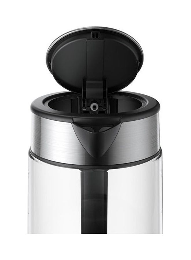 Electric Glass Kettle 1.7 L 2200 W BHR7423EU/MJDSH05FD/48366 Black Transparent