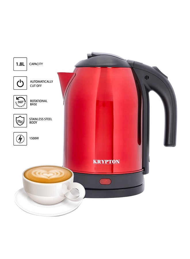 Stainless Steel Kettle 2 L 1800 W KNK5272 Red