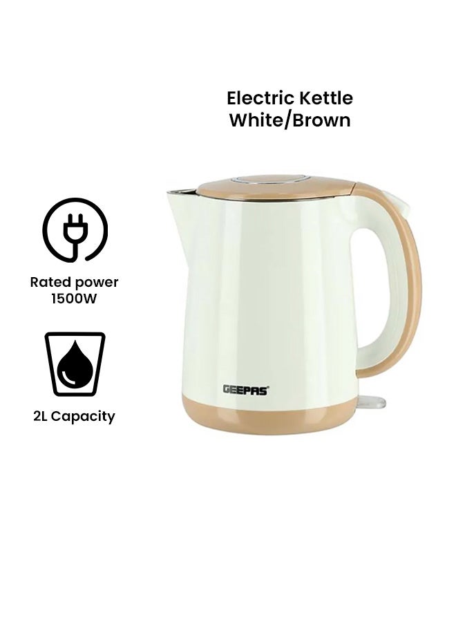 Countertop Cordless Kettle 2.0 L GK6142 Blue/Silver