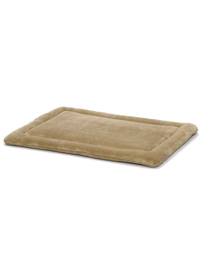 Deluxe Micro Terry Pet Bed/Crate Mat, X-Large, Taupe, 54-Inch