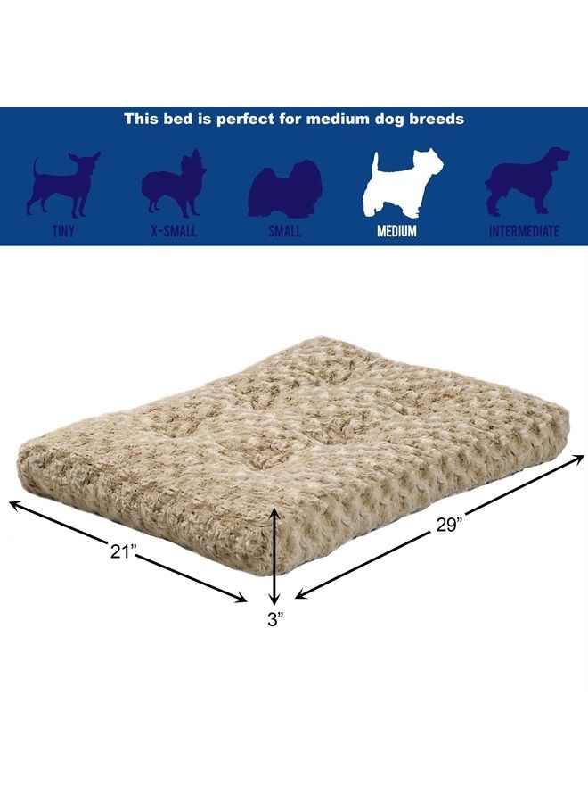 Deluxe Dog Beds | Super Plush Dog & Cat Beds Ideal for Dog Crates | Machine Wash & Dryer Friendly, 1-Year Warranty