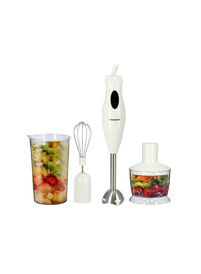 Hand Blender OMHB2353 White/Silver/Black