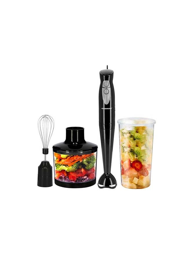 Hand Blender OMHB2286 Black/Clear/Silver