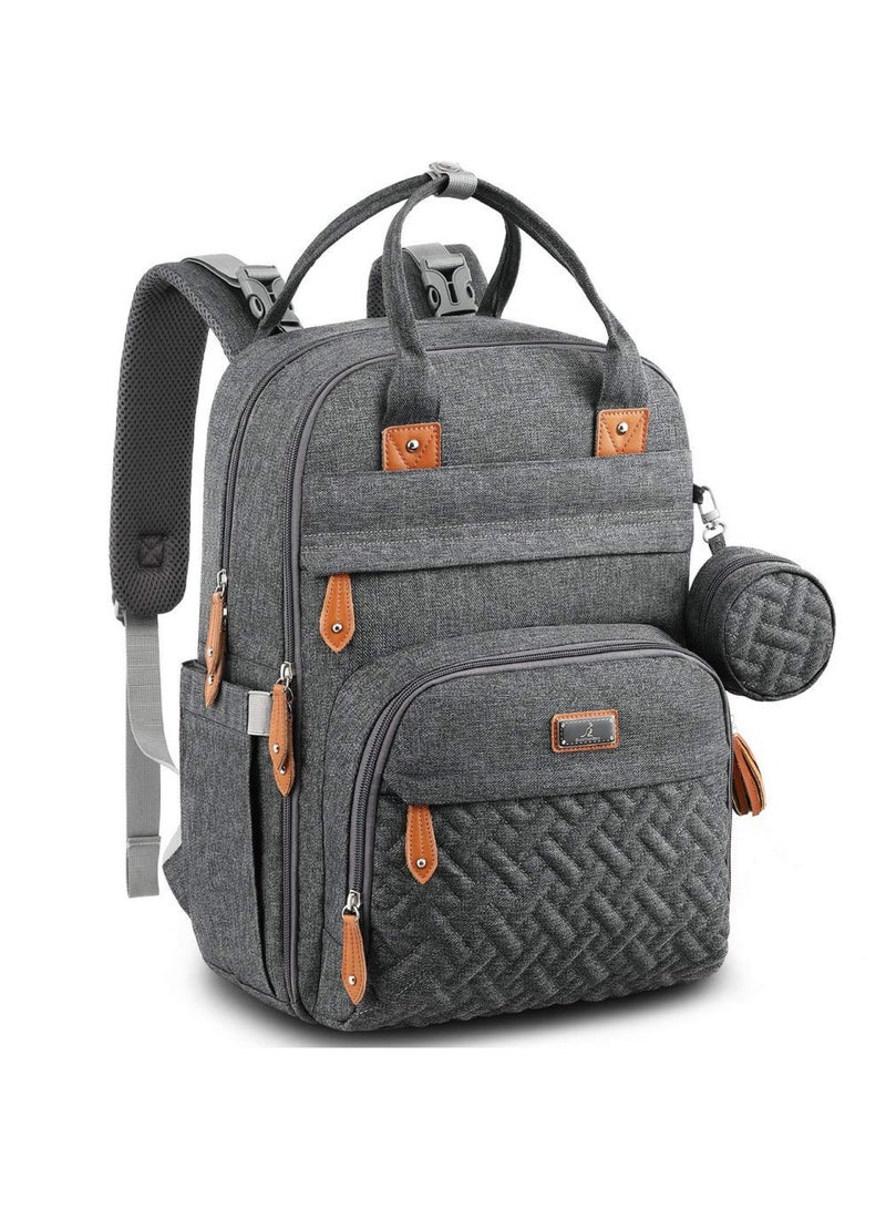 Diaper Bag Backpack Baby Nappy Changing Bags Multifunction Waterproof Travel Back Pack